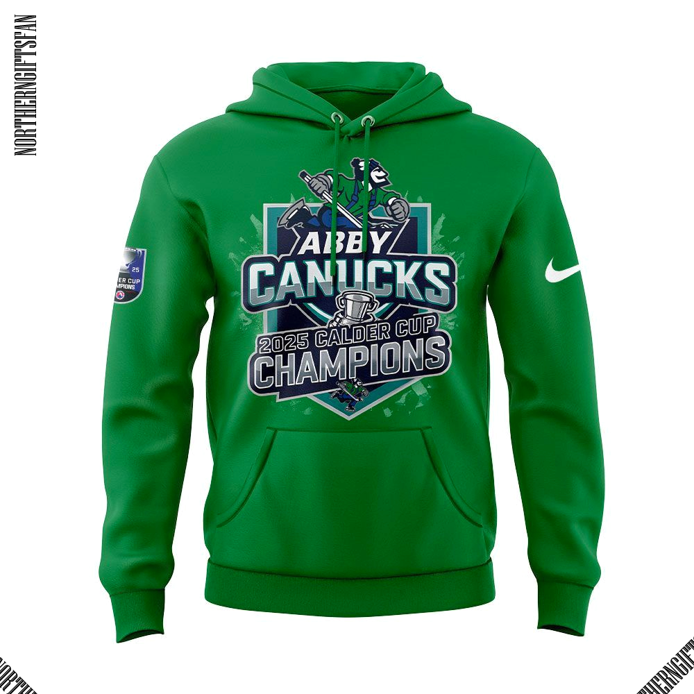 Abbotsford Canucks 2025 Calder Cup Champions Hoodie