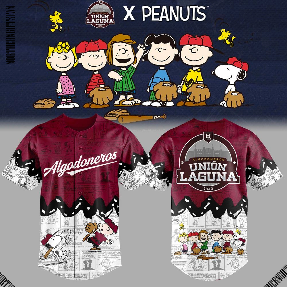 Algodoneros de Unión Laguna x Peanuts 2025 Jersey