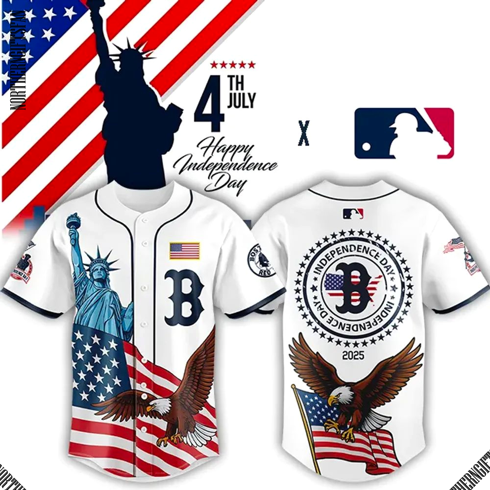 Boston Red Sox x Independence Day 2025 Jersey