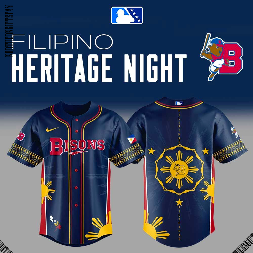 Buffalo Bisons Filipino Heritage Night Jersey