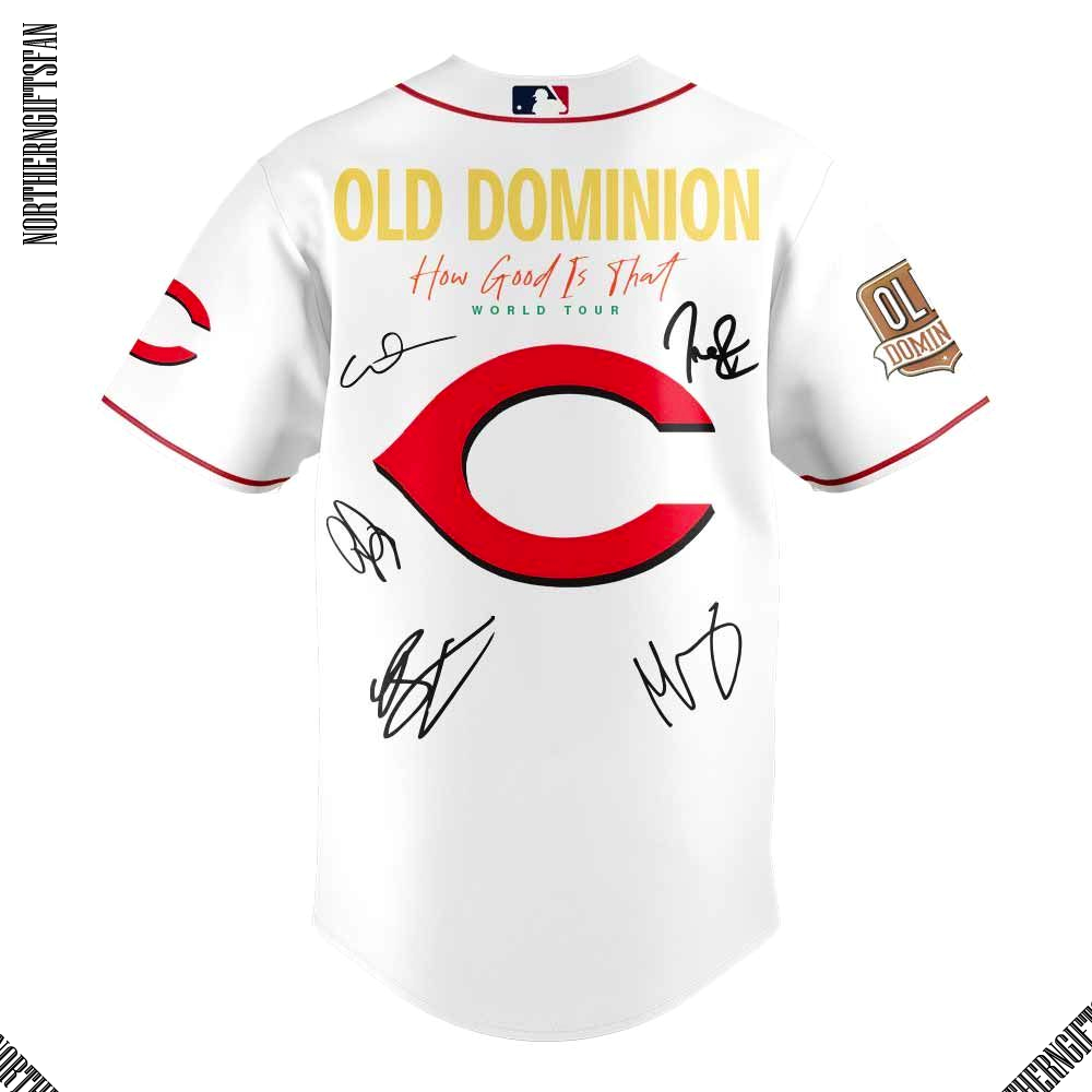 Cincinnati Reds Old Dominion Show 2025 Jersey Cincinnati Reds Old Dominion Show 2025 Jersey