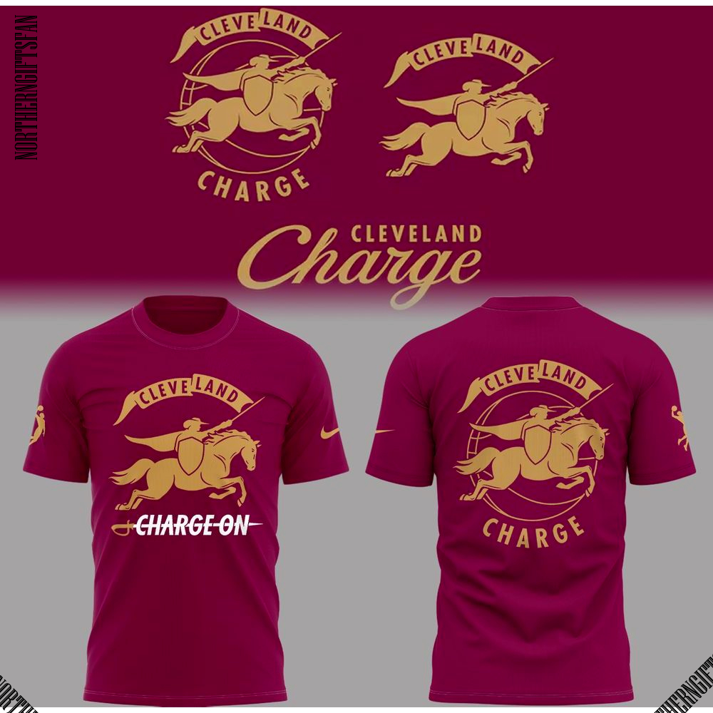 Cleveland Charge New Logo 2025 Shirt