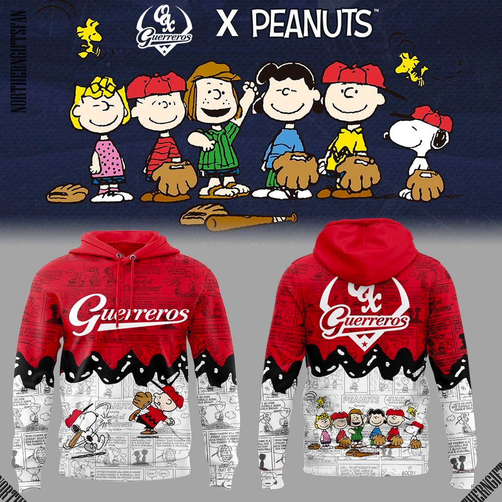 Diablos Rojos del México x Peanuts 2025 Hoodie