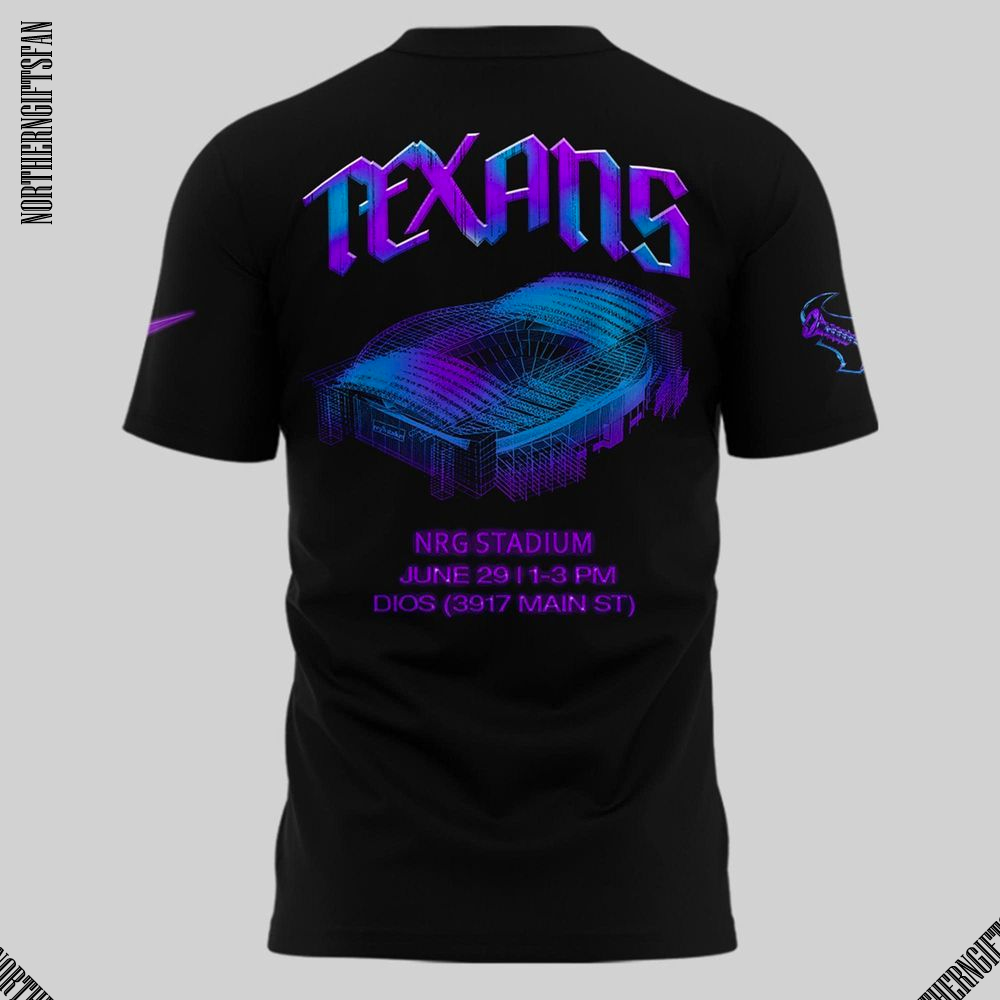 DJ Screw x Houston Texans Exclusive 2025 T-Shirt DJ Screw x Houston Texans Exclusive 2025 T-Shirt