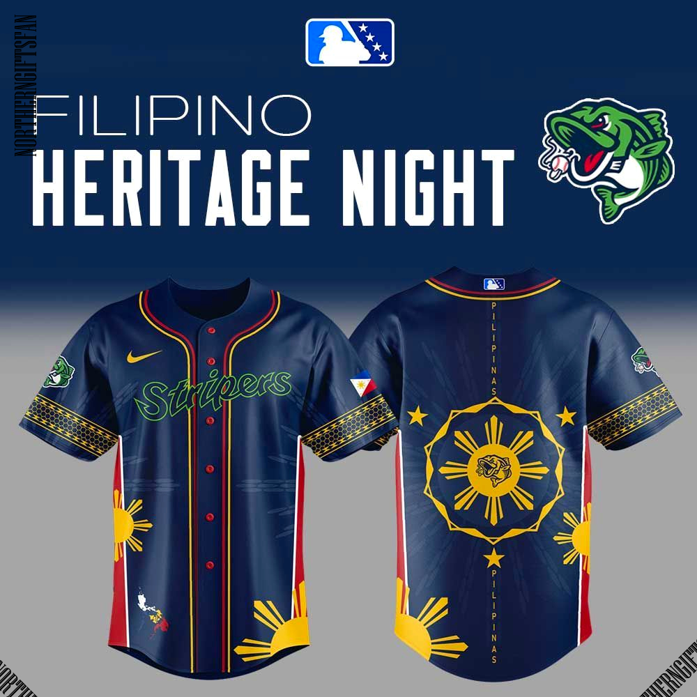Gwinnett Stripers Filipino Heritage Night Jersey
