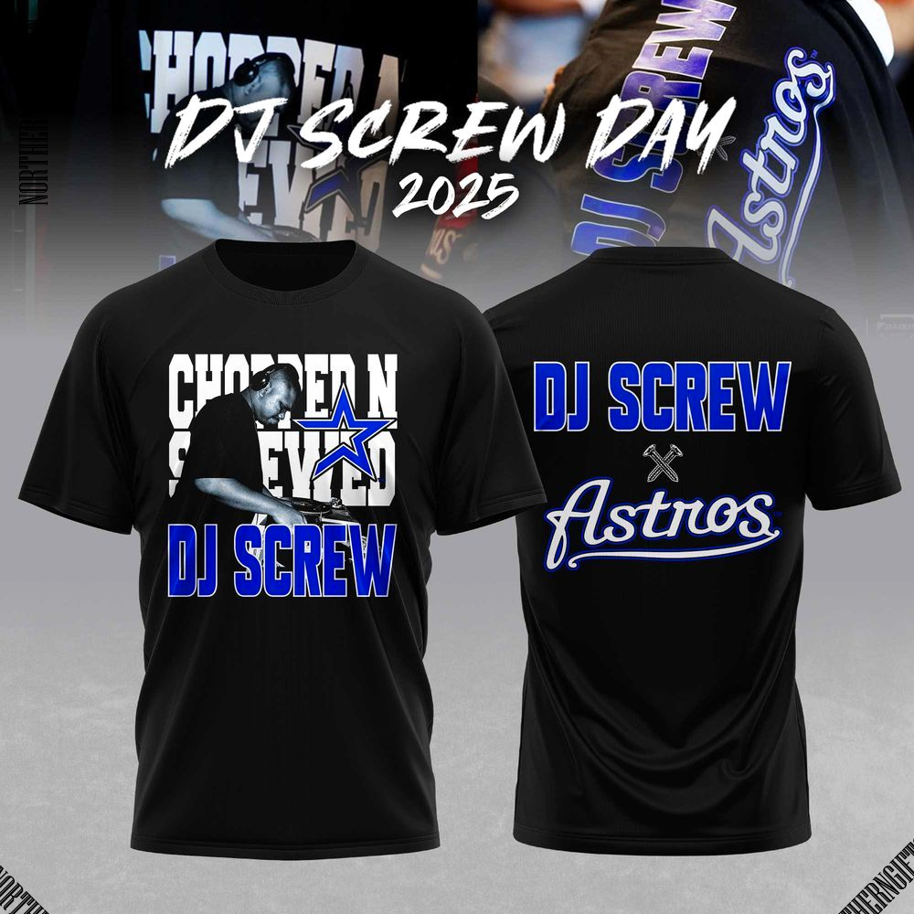 Houston Astros x DJ Screw 2025 Limited Shirt Houston Astros x DJ Screw 2025 Limited Shirt