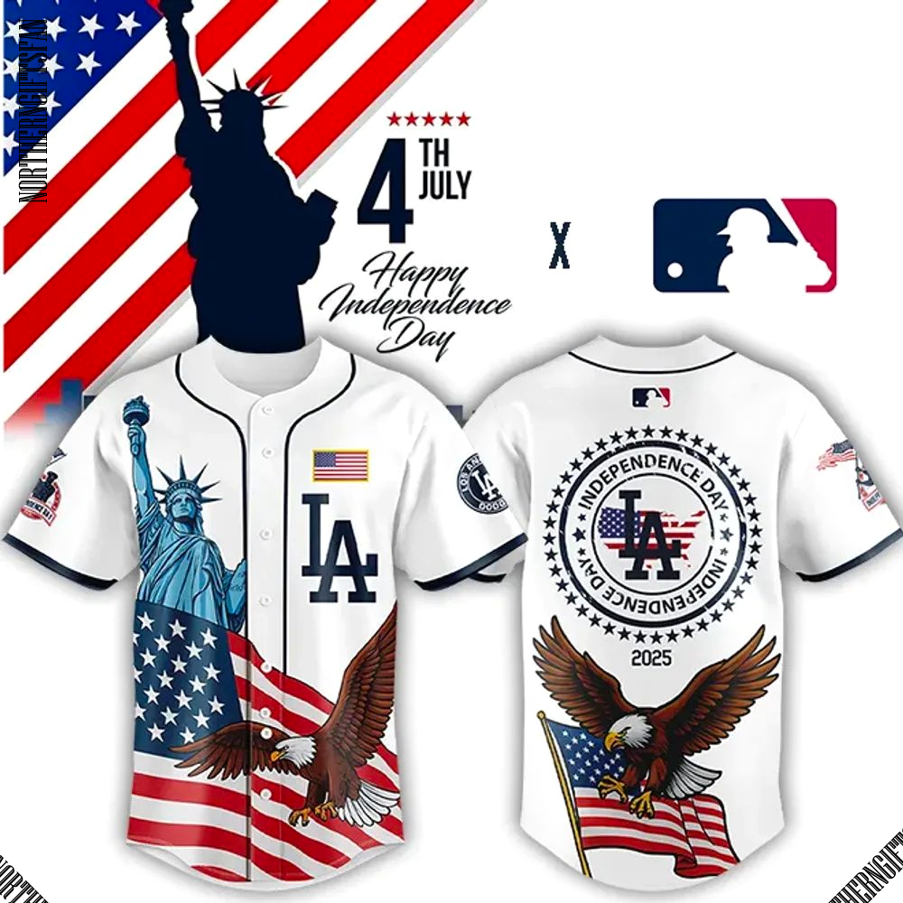 Los Angeles Dodgers x Independence Day 2025 Jersey