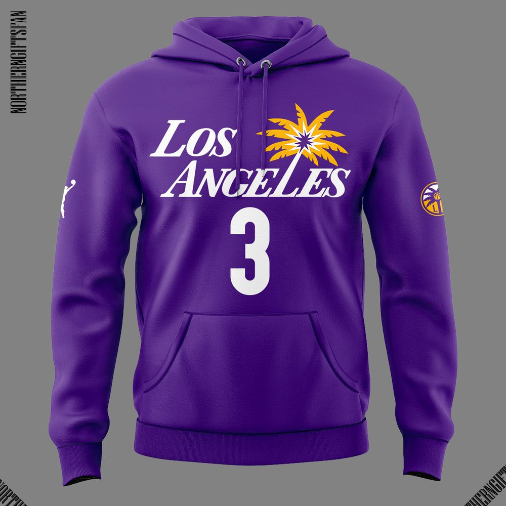 Los Angeles Sparks Candace Parker 2025 Hoodie Los Angeles Sparks Candace Parker 2025 Hoodie