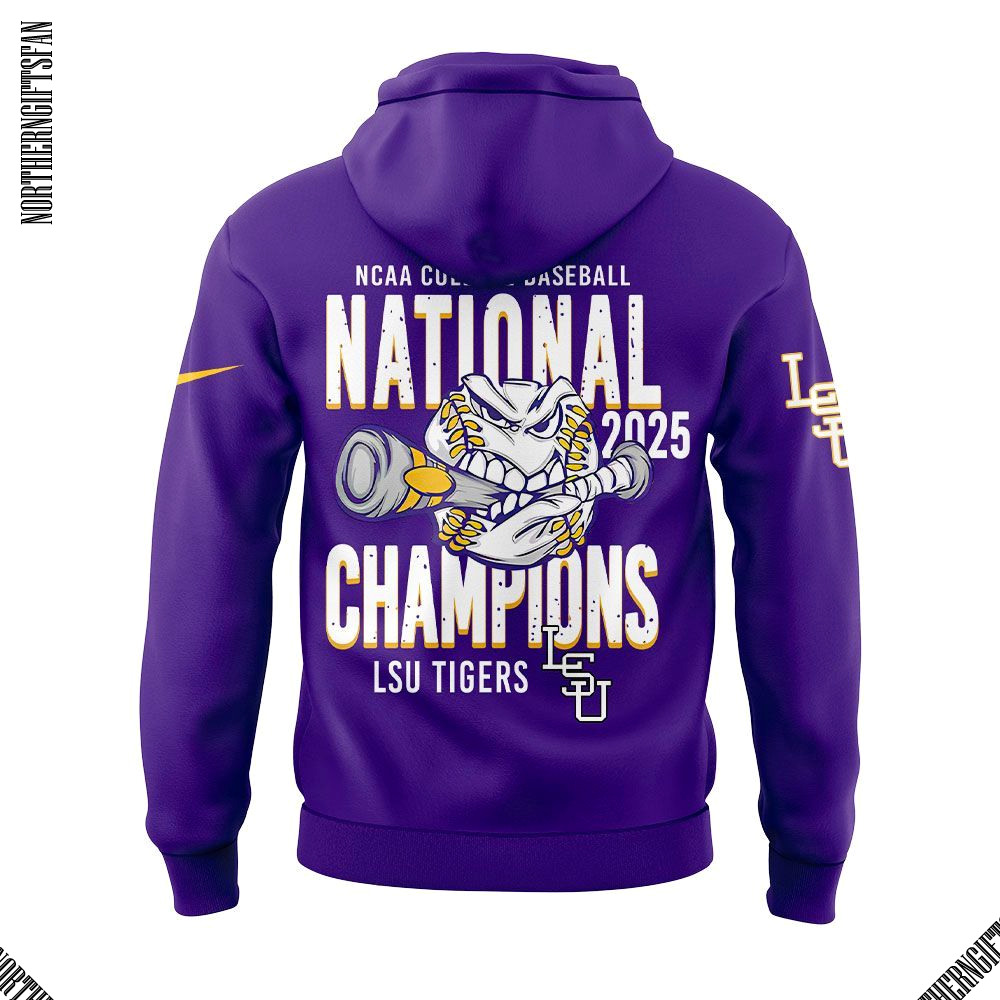 LSU Tigers World Series Champions 2025 Fans Hoodie LSU Tigers World Series Champions 2025 Fans Hoodie