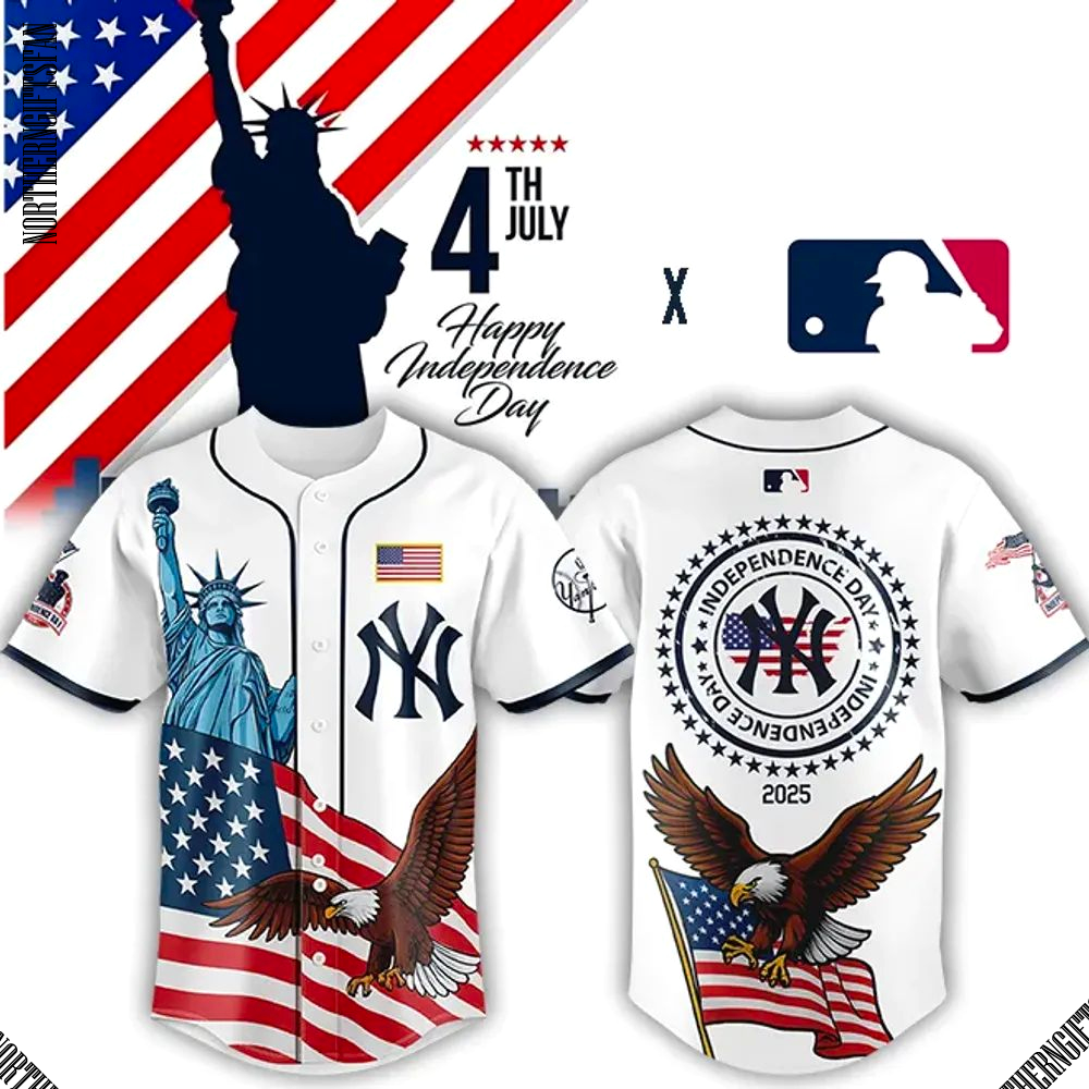 New York Yankees x Independence Day 2025 Jersey