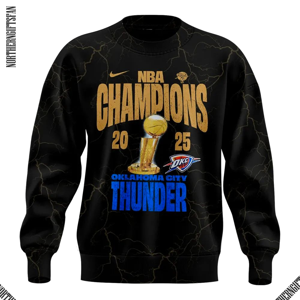 OKC Thunder 2025 NBA CHAMPIONS Sweatshirt