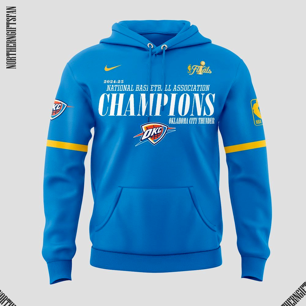 Oklahoma City Thunder NBA Champions Limited Edition Hoodie