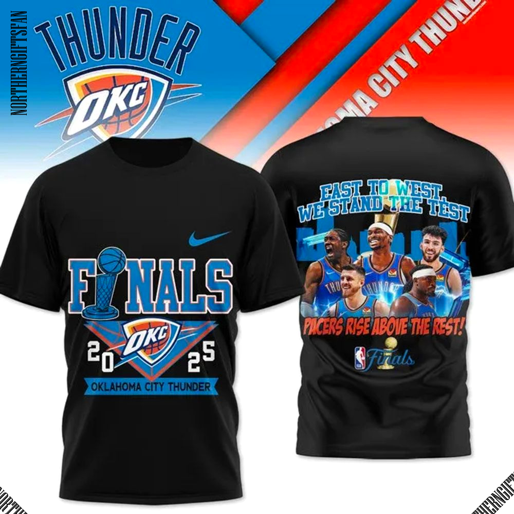 Oklahoma City Thunder NBA Champions Winner 2025 T-Shirt