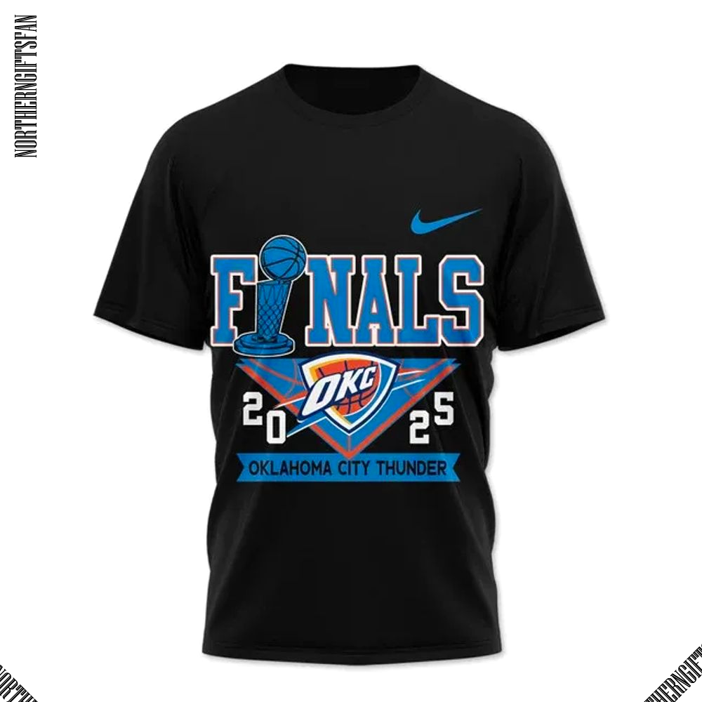 Oklahoma City Thunder NBA Champions Winner 2025 T-Shirt