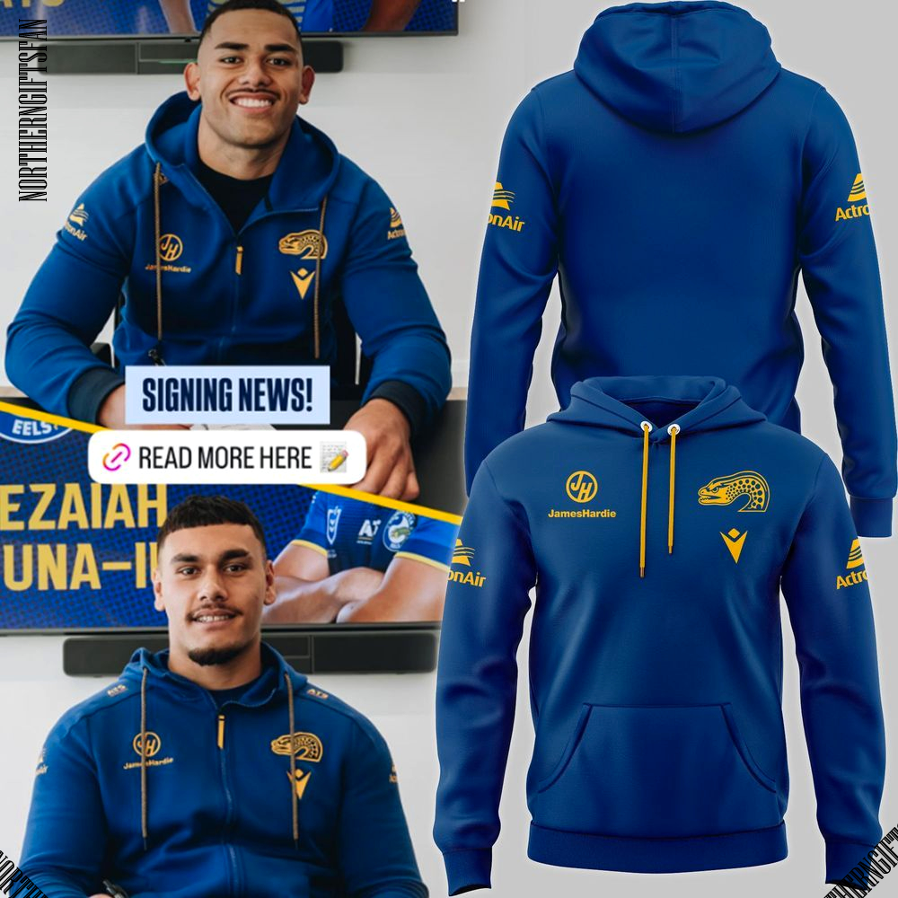 Parramatta Eels NRL 2025 Newest Hoodie