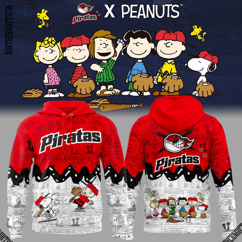 Piratas de Campeche Peanuts Fans Hoodie