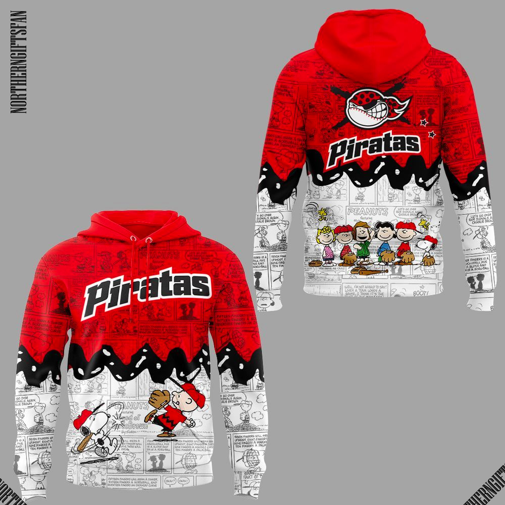 Piratas de Campeche Peanuts Fans Hoodie