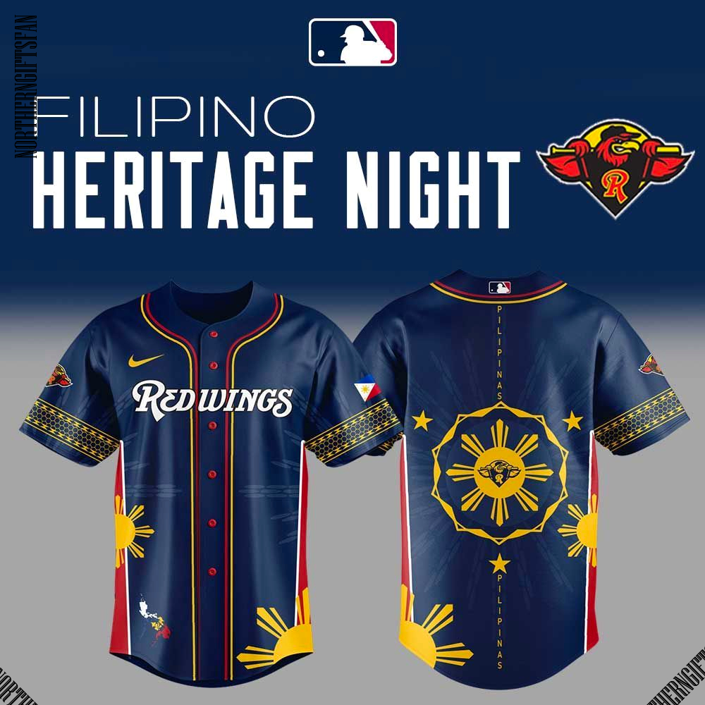 Rochester Red Wings Filipino Heritage Night Jersey