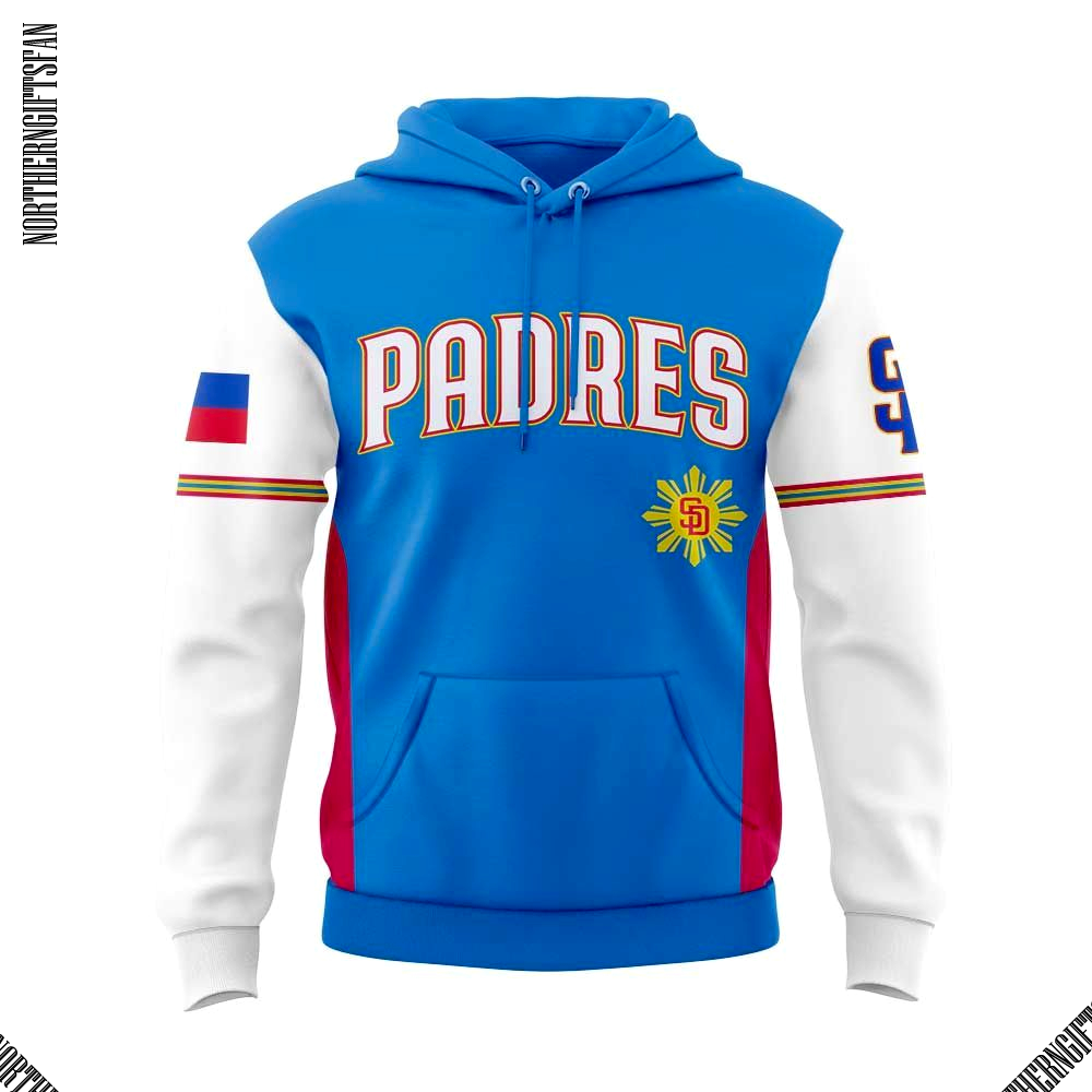 San Diego Padres Filipino Heritage Celebration 2025 Special Hoodie