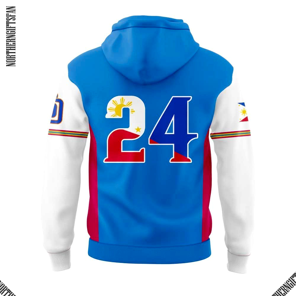 San Diego Padres Filipino Heritage Celebration 2025 Special Hoodie San Diego Padres Filipino Heritage Celebration 2025 Special Hoodie