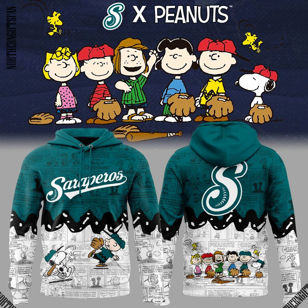 Saraperos de Saltillo Peanuts For Fans Hoodie