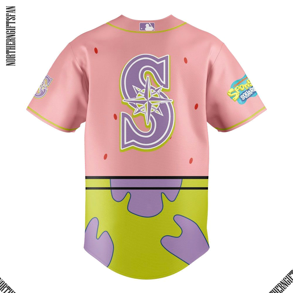 Seattle Mariners SpongeBob SquarePants 2025 Jersey Seattle Mariners SpongeBob SquarePants 2025 Jersey