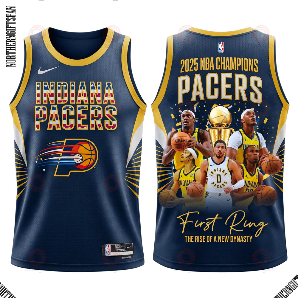 The Rise Of A New Dynasty Indiana Pacers 2025 Teams Champions Jersey