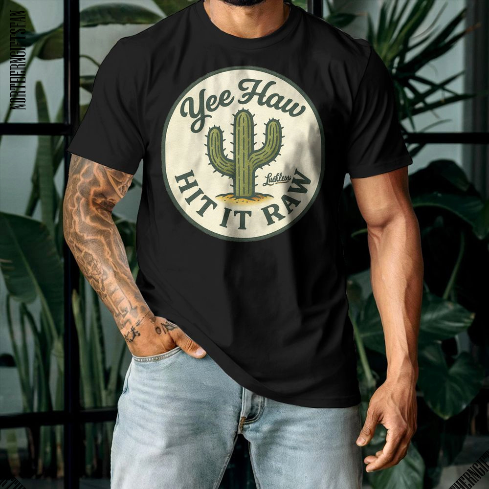 Yee Haw Hit It Raw Shirt Cap - Ảnh 3 Yee Haw Hit It Raw Shirt Cap - Ảnh 3