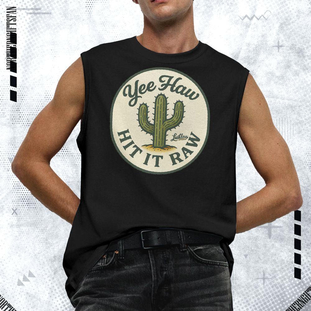 Yee Haw Hit It Raw Shirt Cap - Ảnh 4 Yee Haw Hit It Raw Shirt Cap - Ảnh 4