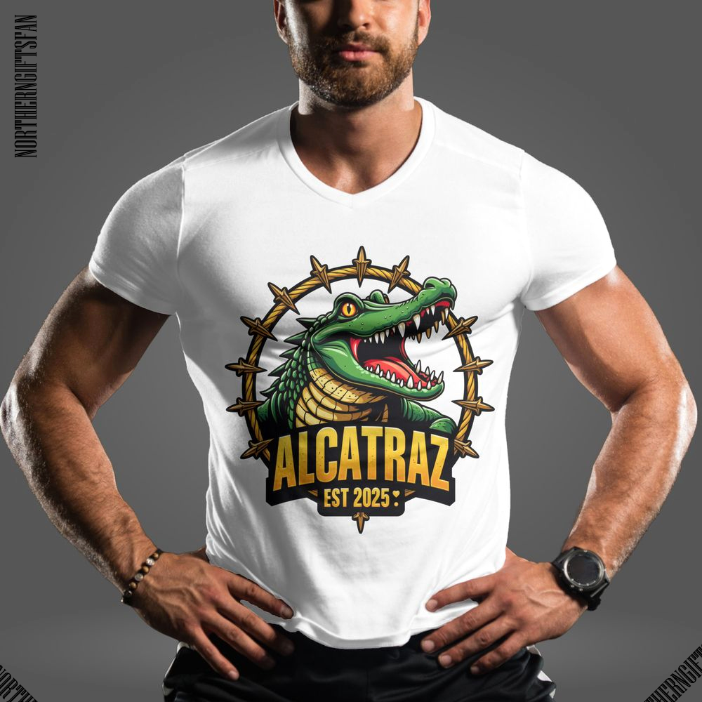 Alligator Alcatraz 2025 Limited Edition T-Shirt - Ảnh 3 Alligator Alcatraz 2025 Limited Edition T-Shirt - Ảnh 3
