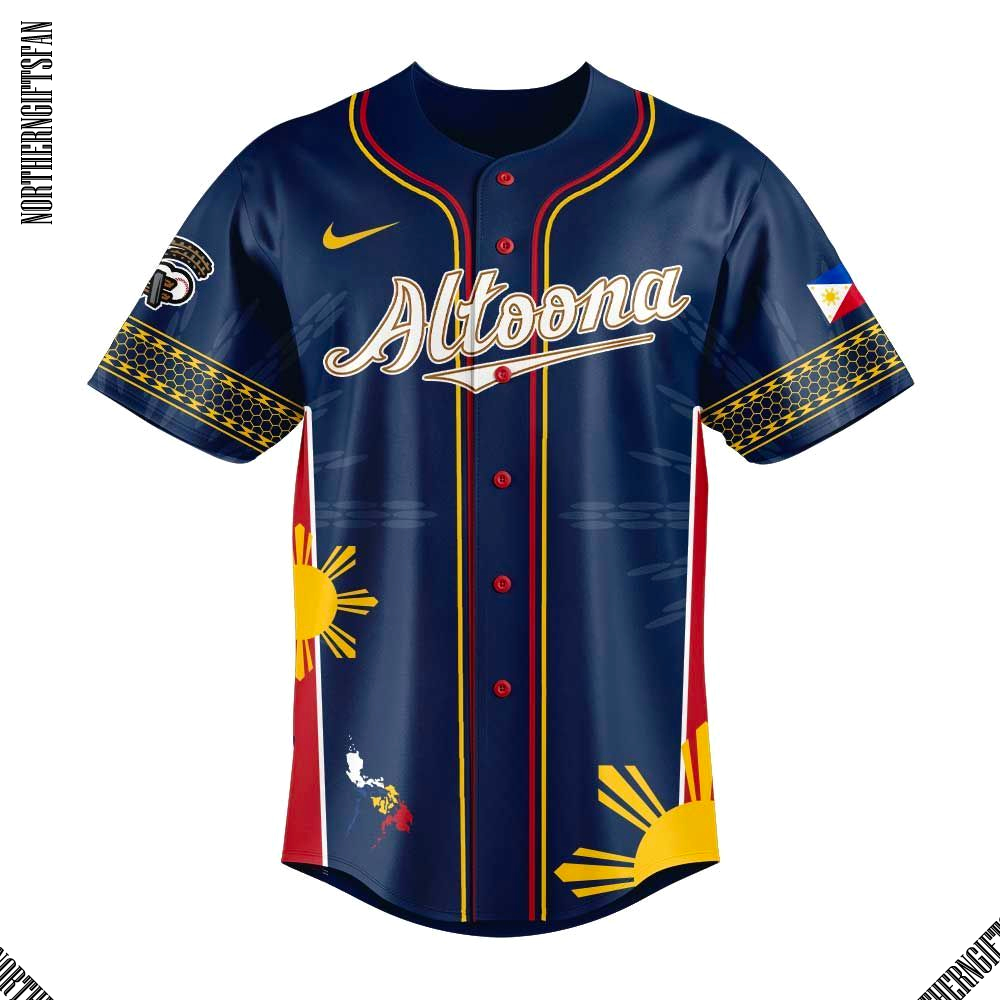 Altoona Curve Filipino Heritage Night Official Special Jersey Altoona Curve Filipino Heritage Night Official Special Jersey