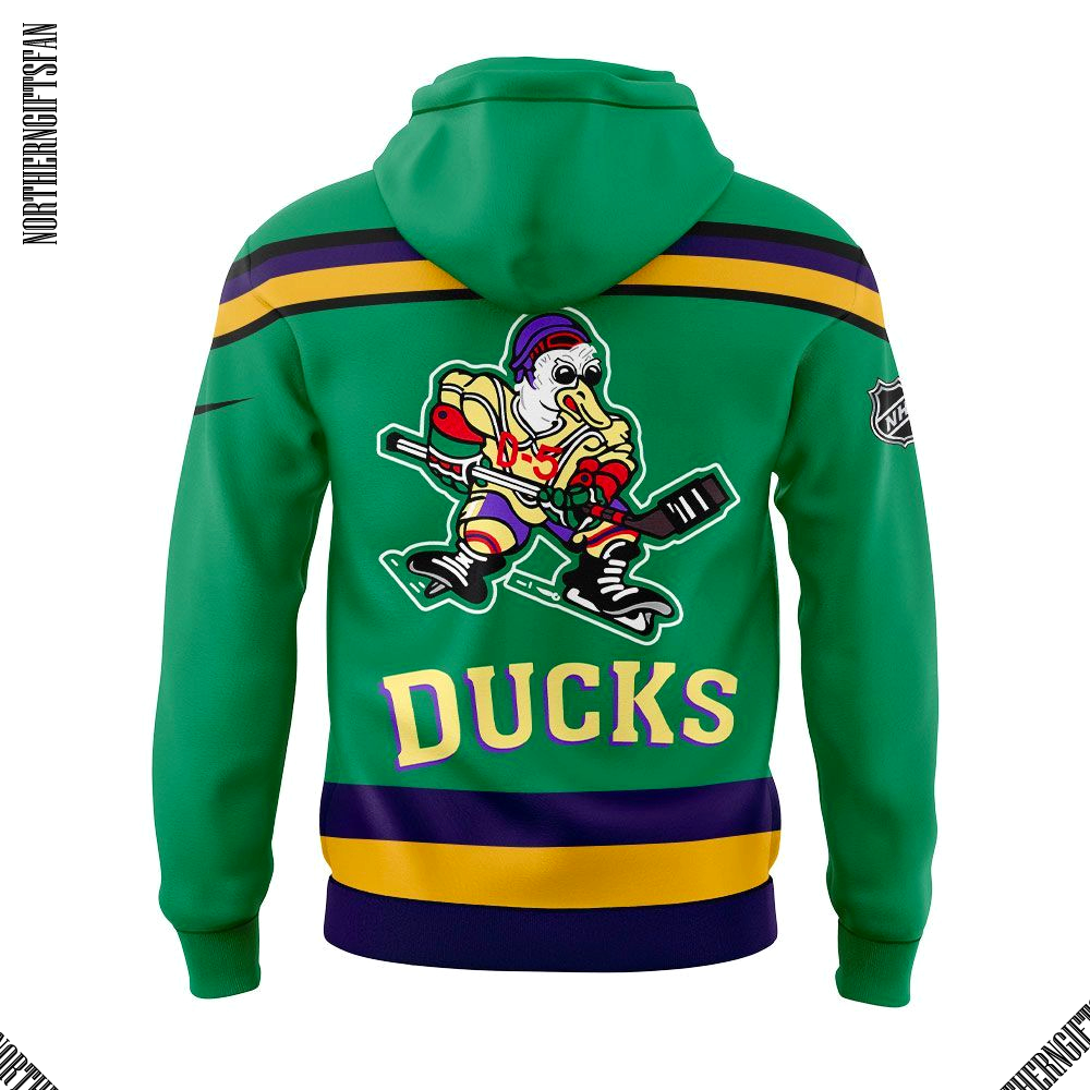 Anaheim Ducks Mighty Ducks Movie Official Hoodie Anaheim Ducks Mighty Ducks Movie Official Hoodie