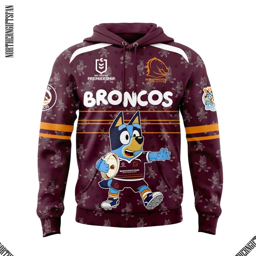 B.Broncos x Bluey Hoodie B.Broncos x Bluey Hoodie