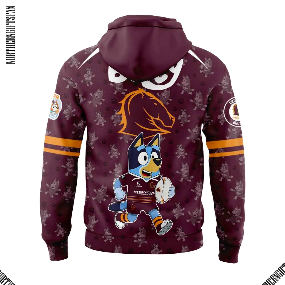 B.Broncos x Bluey Hoodie B.Broncos x Bluey Hoodie