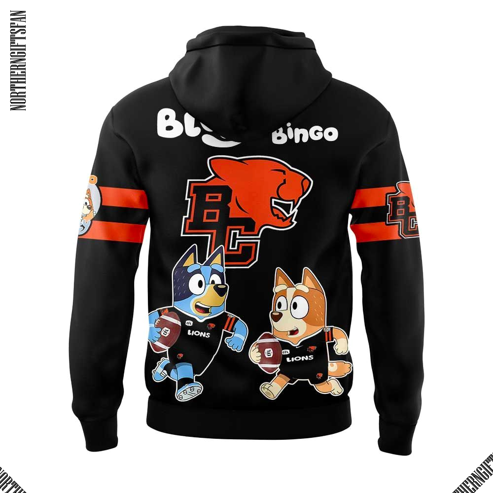 BC Lions x Bluey and Bingo Limited Hoodie BC Lions x Bluey and Bingo Limited Hoodie