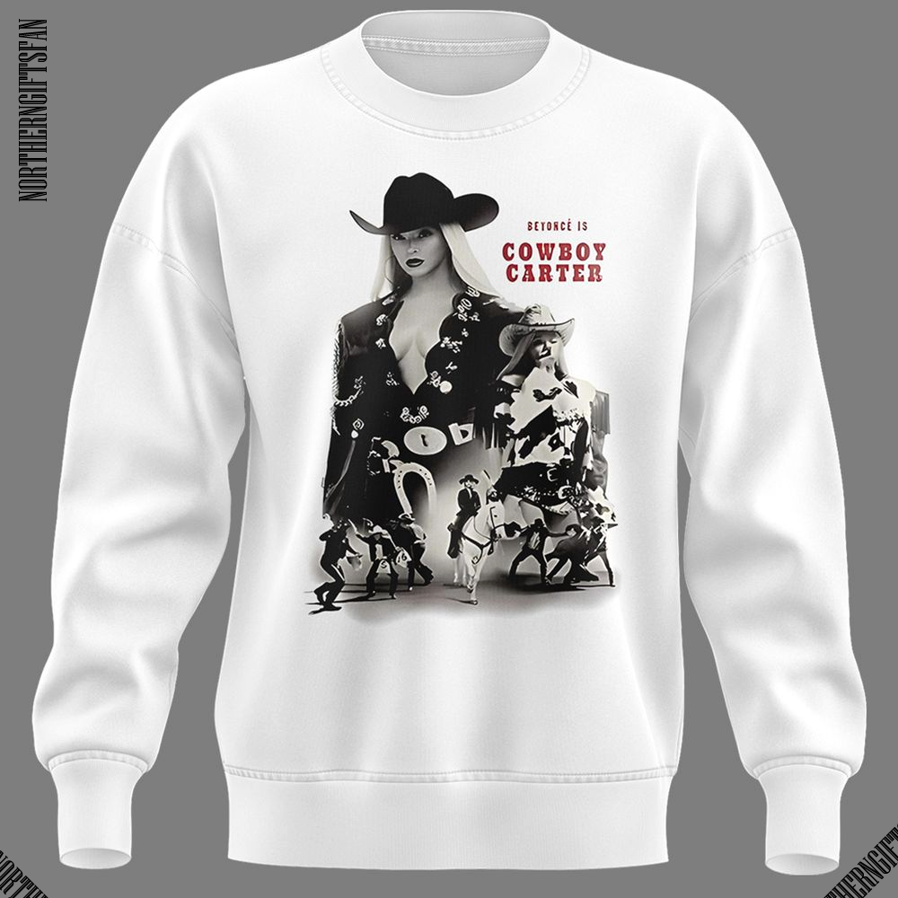 Beyonce x Houston Tour 2025 White Sweatshirt