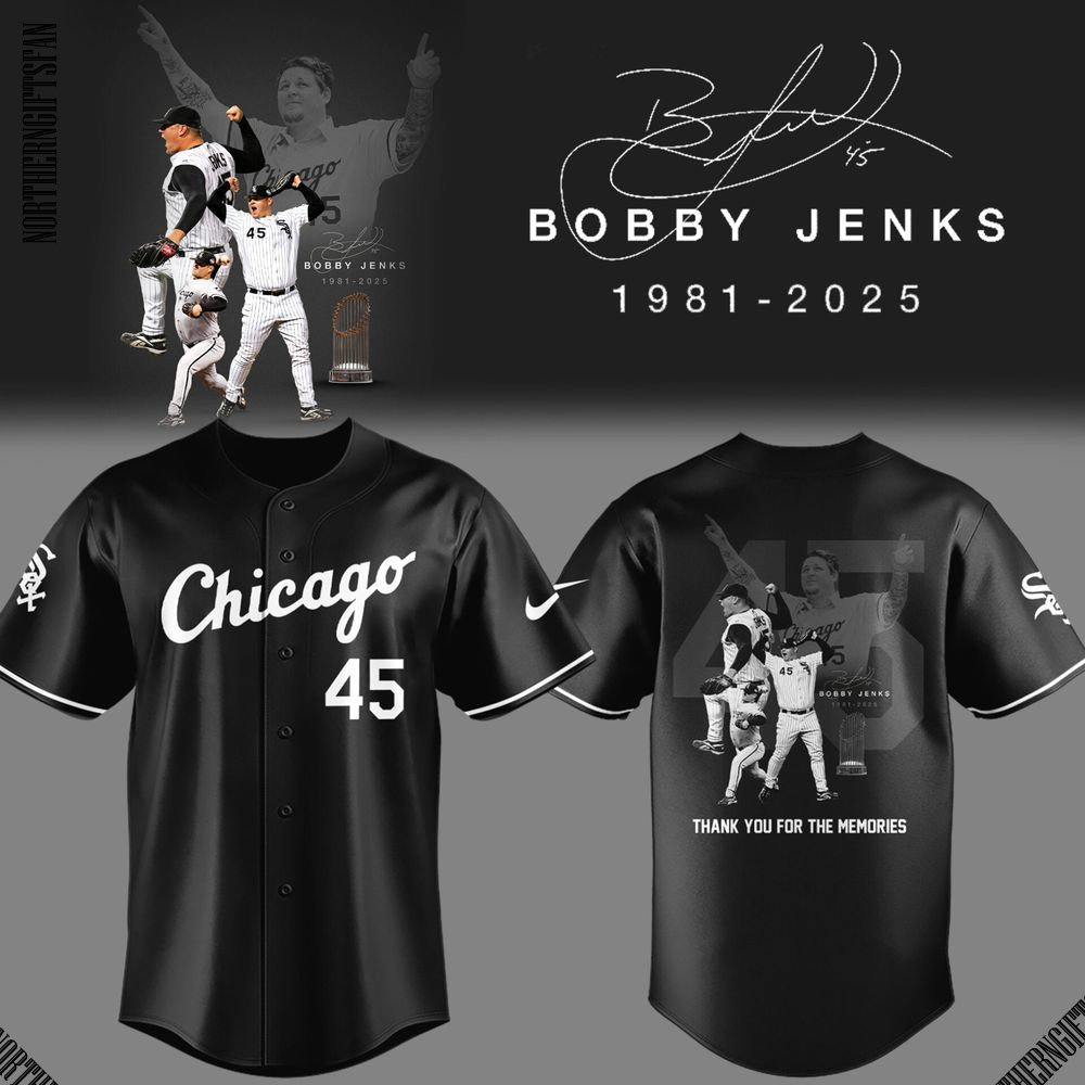 Booby Janks 45 White Sox Baseball 1981-2025 In My Memory Fan Baseball Jersey Booby Janks 45 White Sox Baseball 1981-2025 In My Memory Fan Baseball Jersey