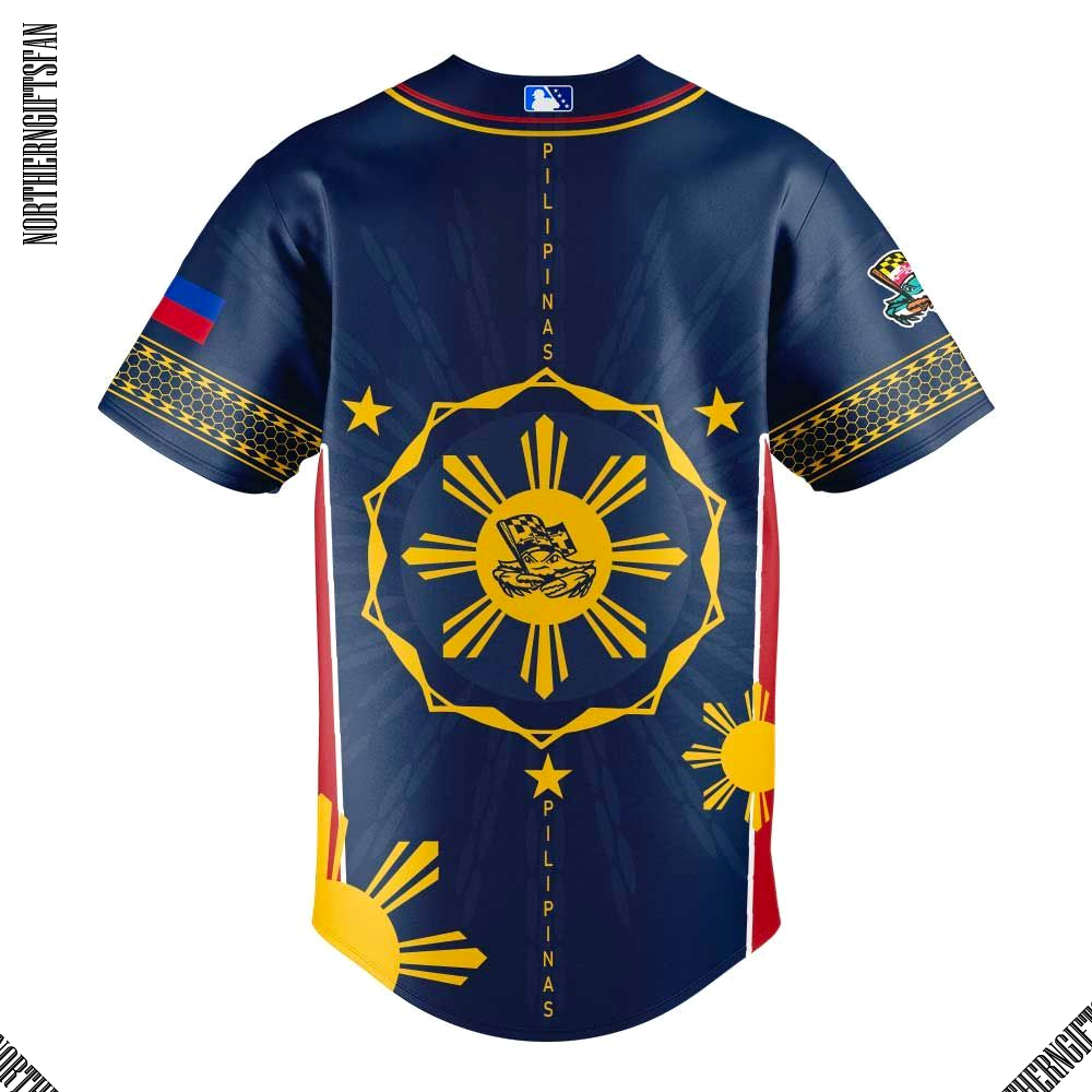 Bowie Baysox Filipino Heritage Night Official Jersey Bowie Baysox Filipino Heritage Night Official Jersey