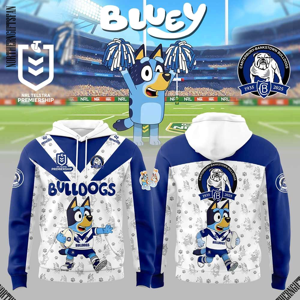 C.Bulldogs x Bluey Hoodie C.Bulldogs x Bluey Hoodie