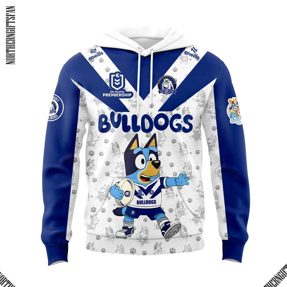 C.Bulldogs x Bluey Hoodie C.Bulldogs x Bluey Hoodie