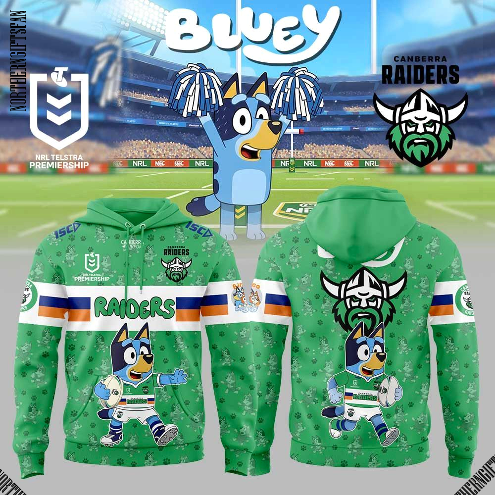 C.Raiders x Bluey Hoodie