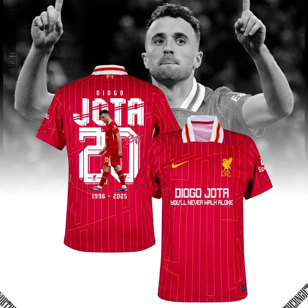 Diogo Jota You Will Never Walk Alone Shirt Diogo Jota You Will Never Walk Alone Shirt