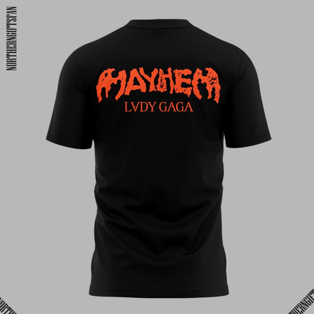 Lady Gaga The Mayhem Ball Tour 2025 New T-Shirt Lady Gaga The Mayhem Ball Tour 2025 New T-Shirt