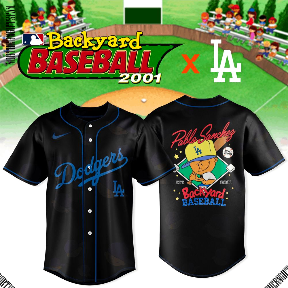 Los Angeles Dodgers x Backyard Baseball Jersey
