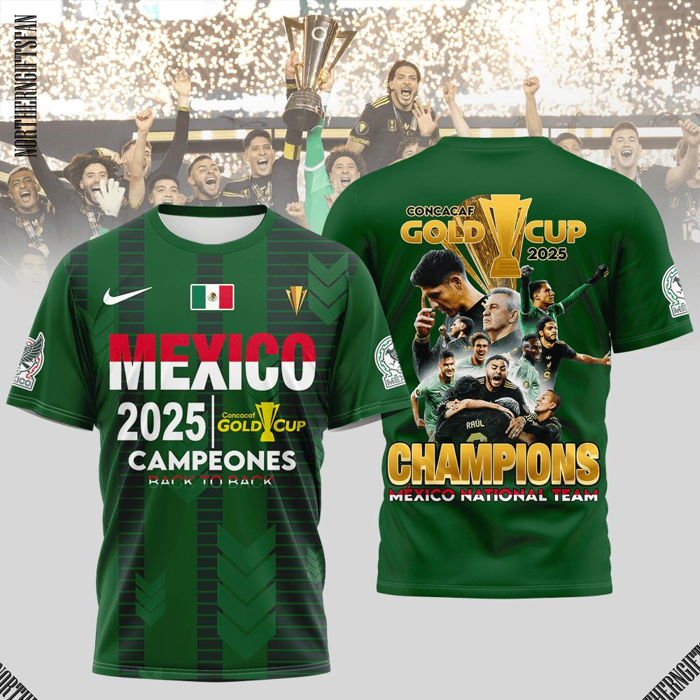 Mexico 2025 Gold Cup Champion Shirt Mexico 2025 Gold Cup Champion Shirt