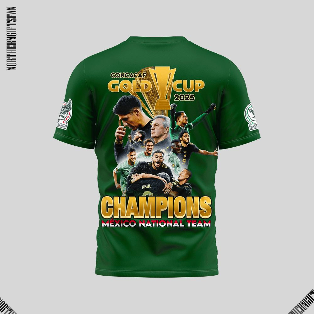 Mexico 2025 Gold Cup Champion Shirt Mexico 2025 Gold Cup Champion Shirt