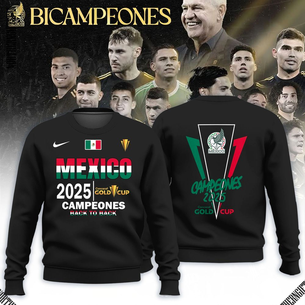 Mexico Concacaf Gold Cup Campeones 2025 Champions T-Shirt Mexico Concacaf Gold Cup Campeones 2025 Champions T-Shirt