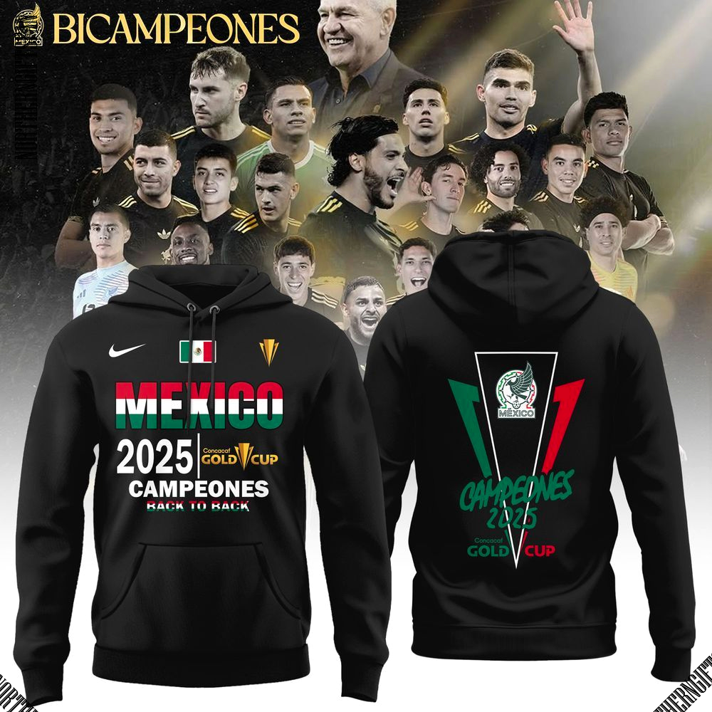 Mexico Concacaf Gold Cup Campeones 2025 Champions T-Shirt Mexico Concacaf Gold Cup Campeones 2025 Champions T-Shirt