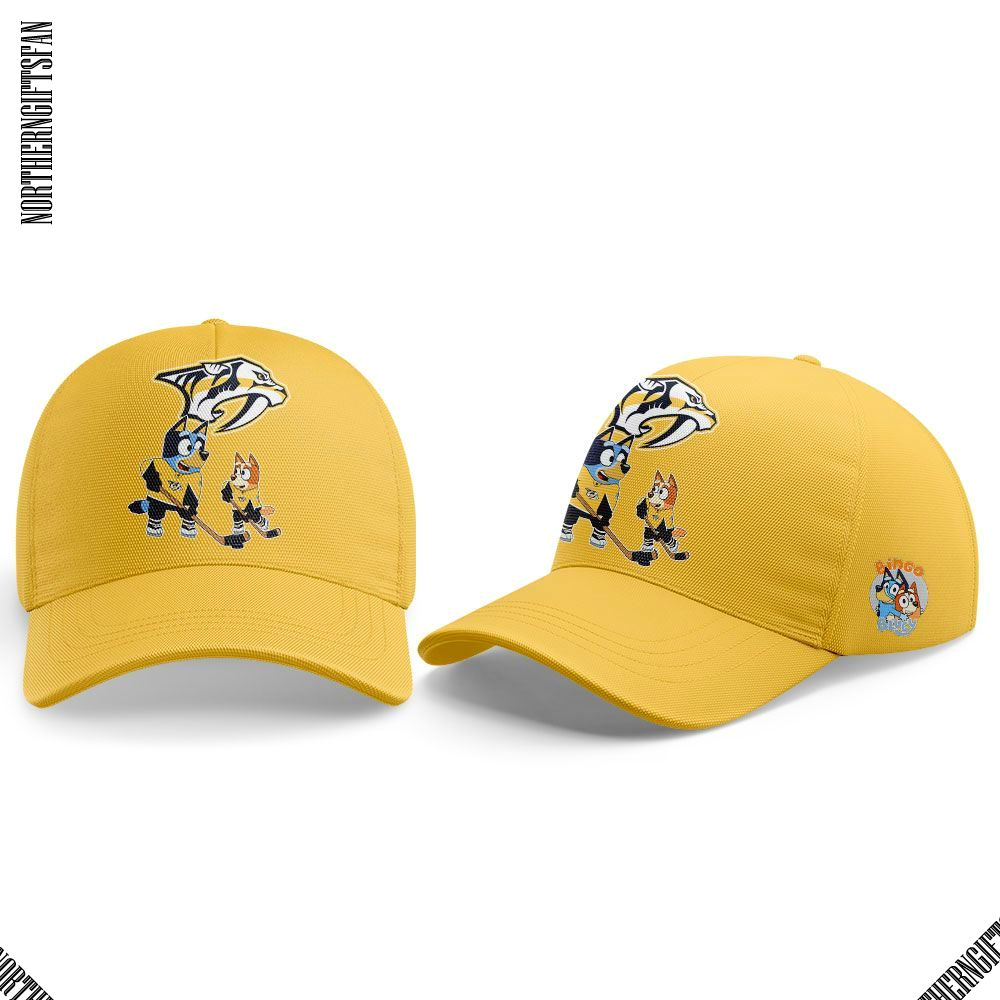 Nashville Predators 2025 Bluey and Bingo Hoodie Nashville Predators 2025 Bluey and Bingo Hoodie