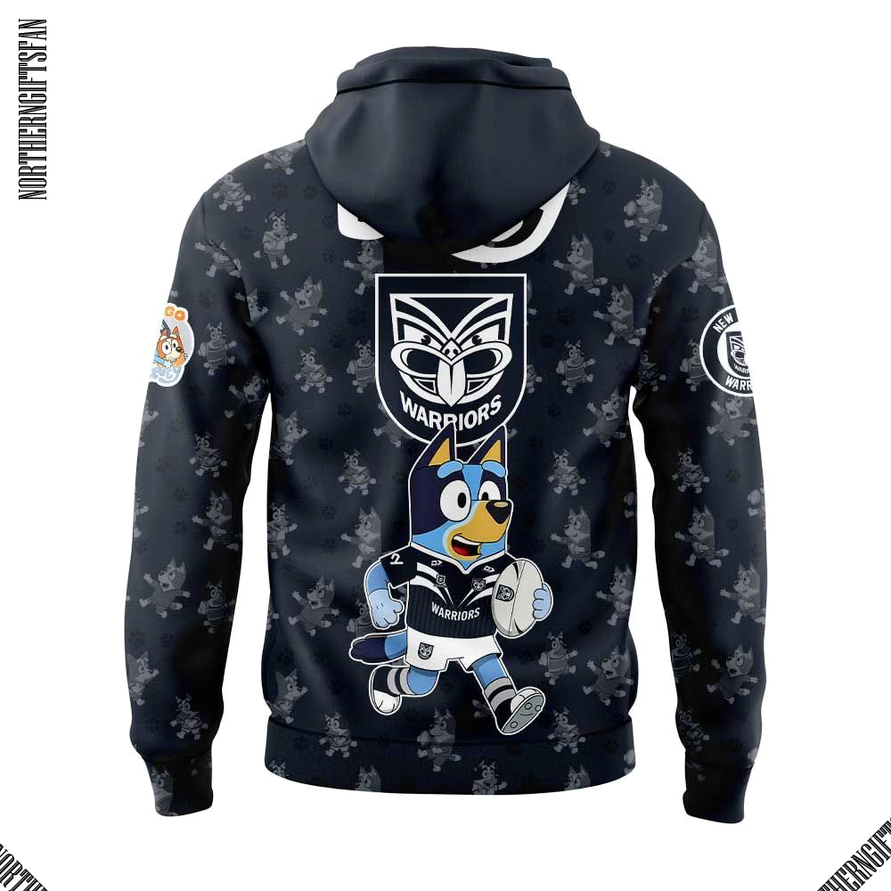 NZ.Warriors x Bluey Hoodie NZ.Warriors x Bluey Hoodie